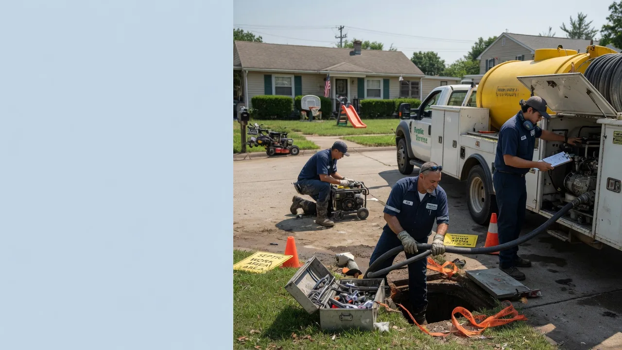 Septic Tank Pumping in Ector, TX near me